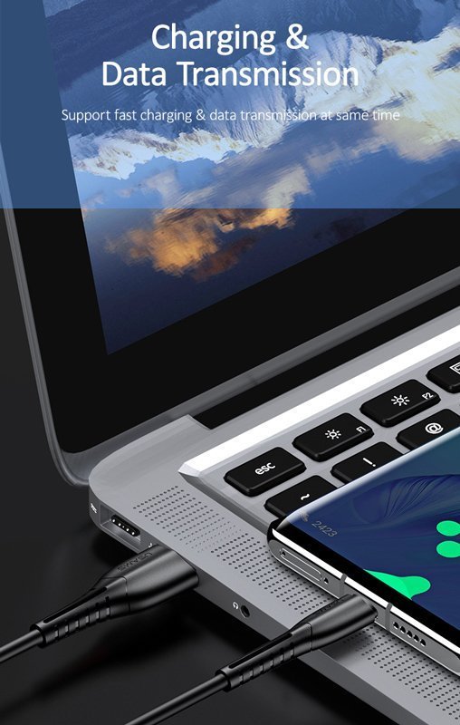 USAMS καλώδιο USB-C σε USB US-, 2A, 1m, λευκό 4922 - Image 3