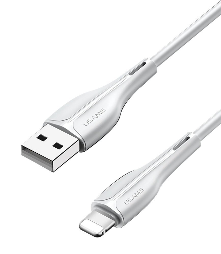 USAMS καλώδιο Lightning σε USB US-, 2A, 1m, λευκό 4916