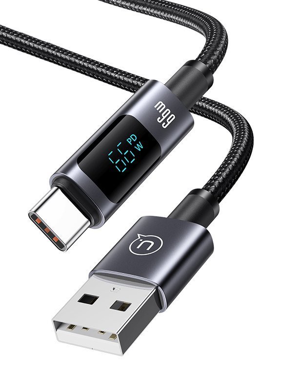 USAMS καλώδιο USB-C σε USB US-, 66W, 480Mbps, 1.2m, μαύρο 6892
