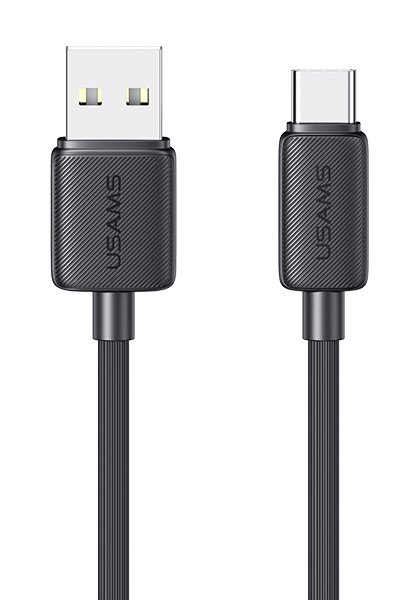 USAMS καλώδιο USB-C σε USB US-, 3A, 480Mbps, 2m, μαύρο