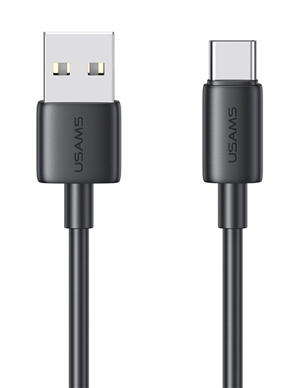 USAMS καλώδιο USB-C σε USB US-, 3A, 480Mbps, 1m, μαύρο 7635