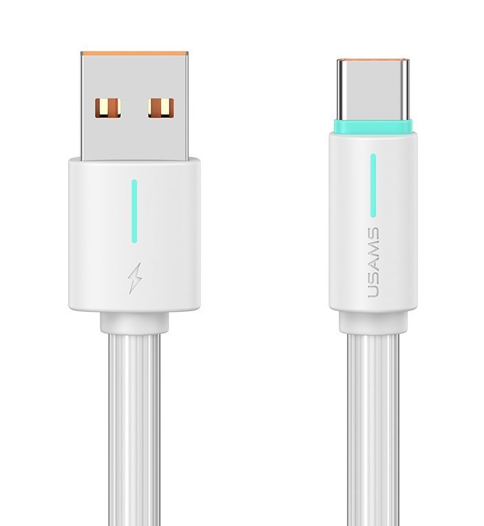 USAMS καλώδιο USB-C σε USB US-, 3A, 480Mbps, 1m, λευκό 7625