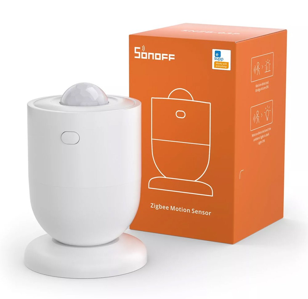 SONOFF smart ανιχνευτής κίνησης , ZigBee, μπαταρίας, λευκός 7462 - Image 3