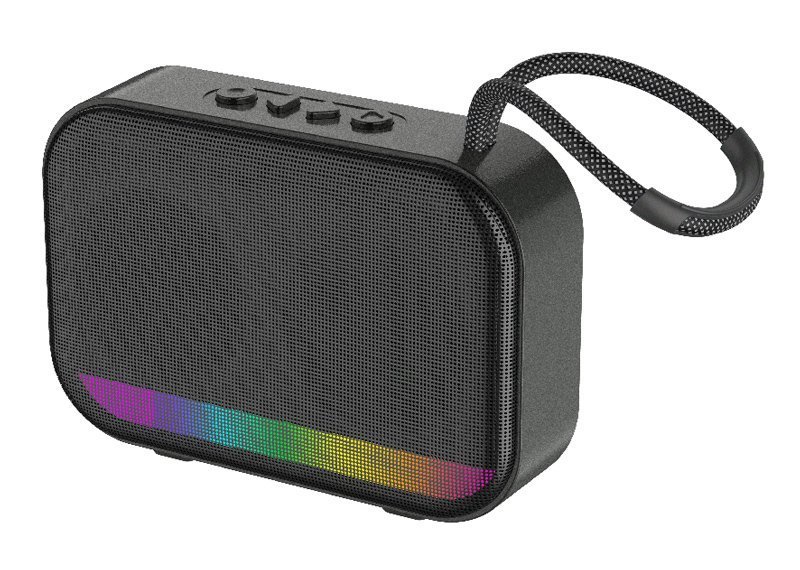 CELEBRAT φορητό ηχείο , 5W, Bluetooth, 1200mAh, μαύρο 9242
