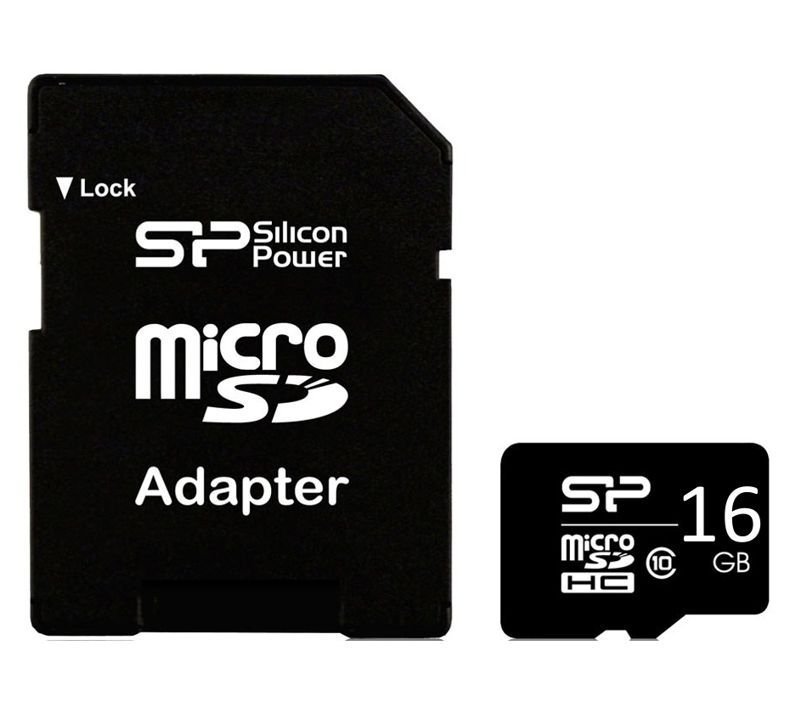ILICON POWER κάρτα μνήμης 16GB micro DHC, Class 10 348