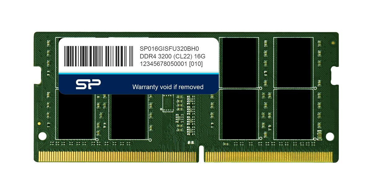 SILICON POWER industrial μνήμη DDR4 SODIMM , 16GB, 3200MHz, CL22, -20~95 °C 8811