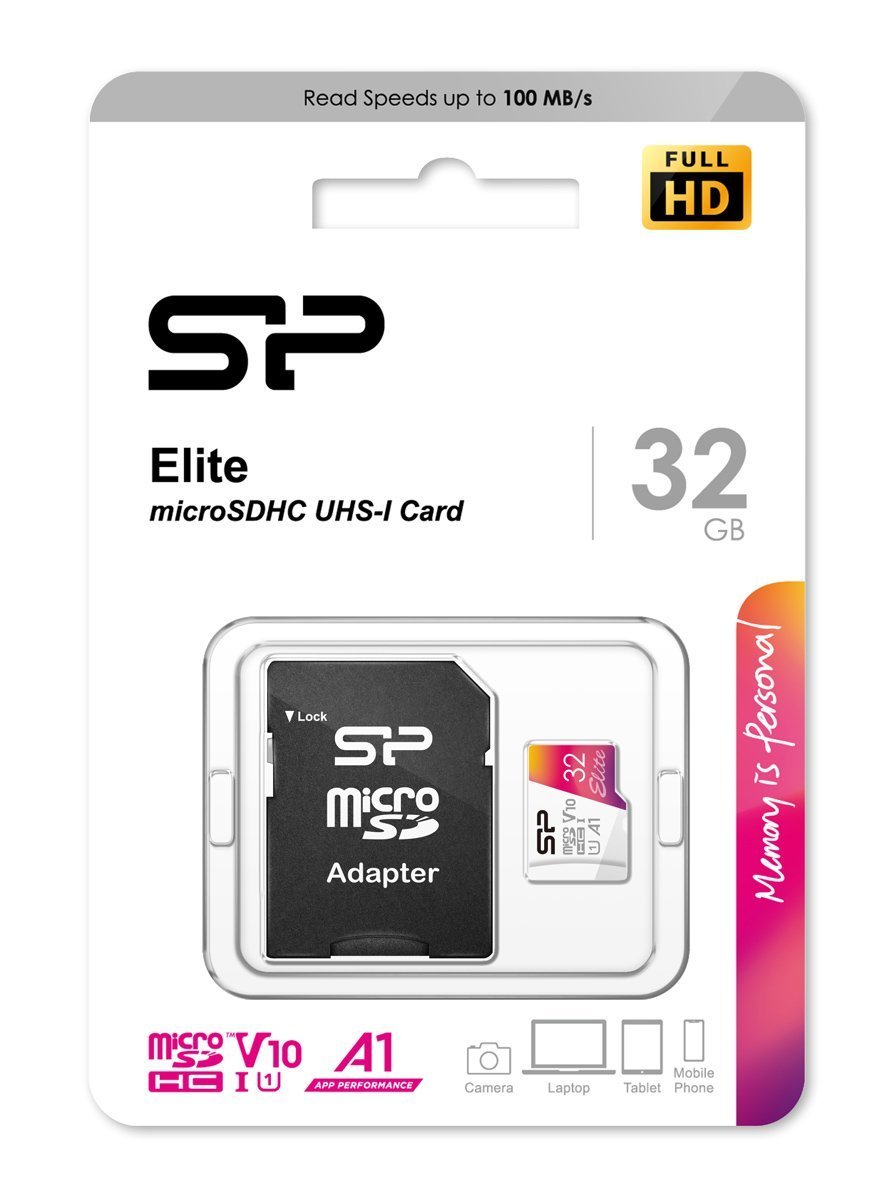 ILICON POWER karta mnimis microDXC Elite, 32GB, C10 UH-I U1 A1 V10 9608 32GB 7