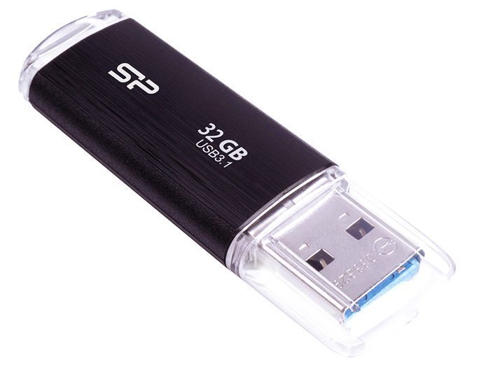 ILICON POWER UB Flash Drive Blaze B02, 32GB, UB 3.2, μαύρο 1172