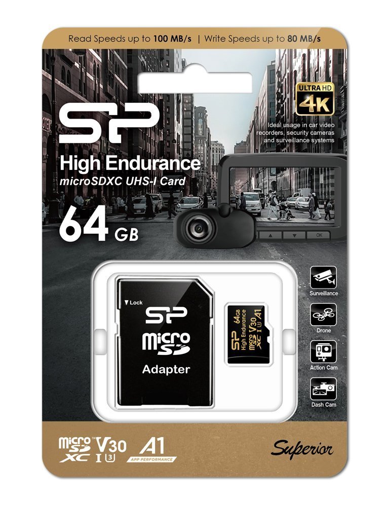 ILICON POWER κάρτα μνήμης microDHC High Endurance, 64GB, Class 10 UH-I U3 A1 V30 8017 - Image 6
