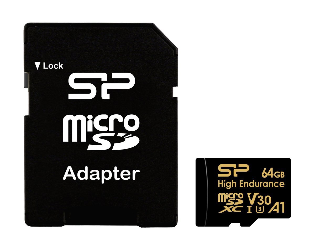 ILICON POWER κάρτα μνήμης microDHC High Endurance, 64GB, Class 10 UH-I U3 A1 V30 8017