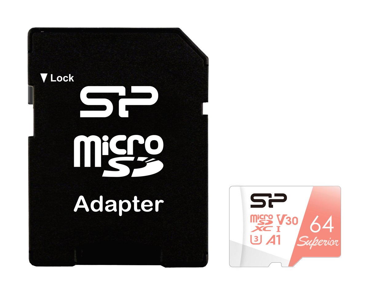 ILICON POWER κάρτα μνήμης microDXC uperior, 64GB, C10 UH-I U3 A1 V30 9043
