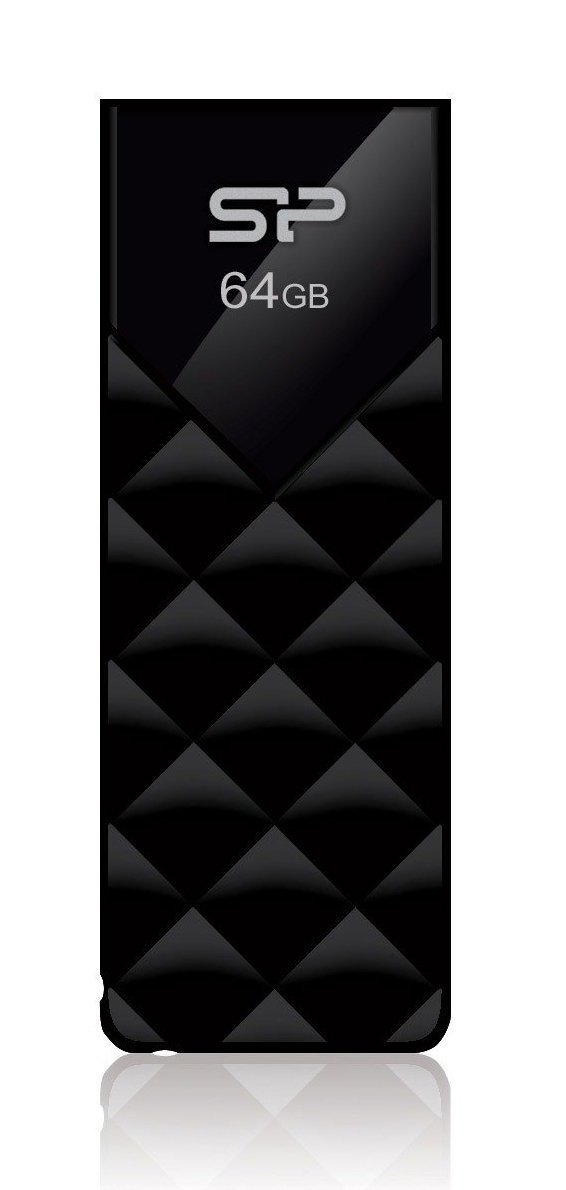 ILICON POWER UB Flash Ultima U03, 64GB, UB 2.0, μαύρο 1274