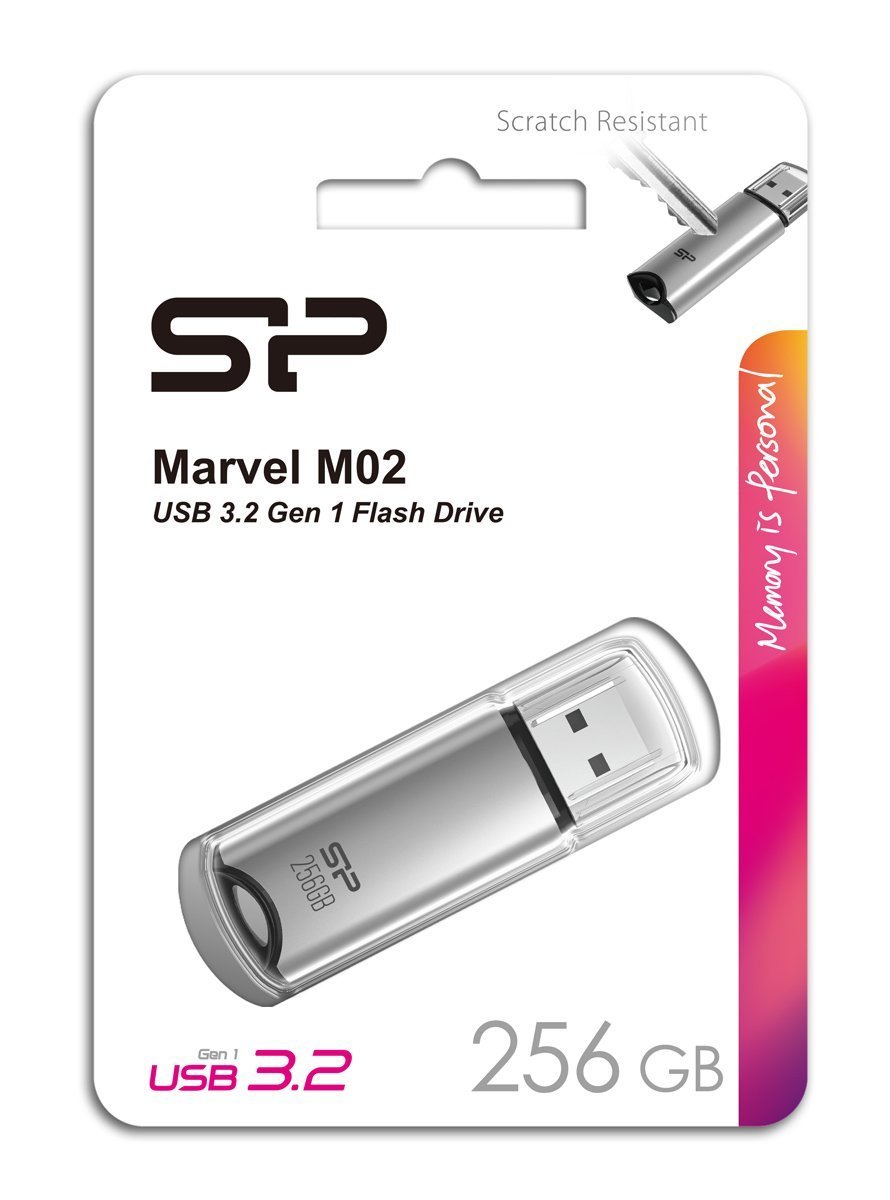ILICON POWER UB Flash Drive Marvel M02, 256GB, UB 3.2, γκρι 9054 - Image 3