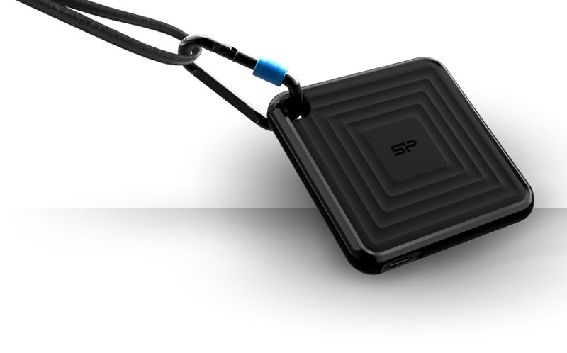 ILICON POWER exoterikos D PC60, 512GB, UB 3.2, 540-500MB/s, mayros 5341 ~512GB