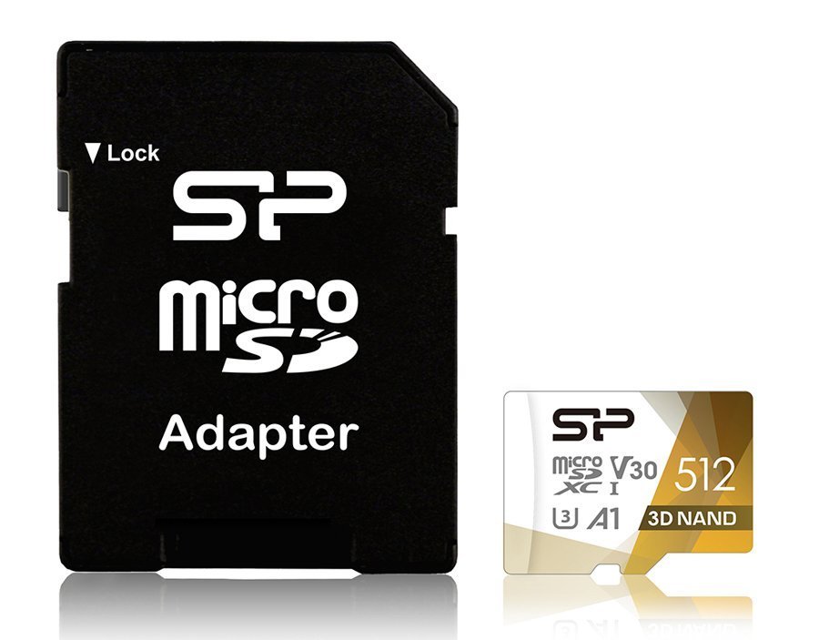 ILICON POWER κάρτα μνήμης microDXC uperior Pro, 512GB, Class 10 UH-I U3 A1 V30 3879