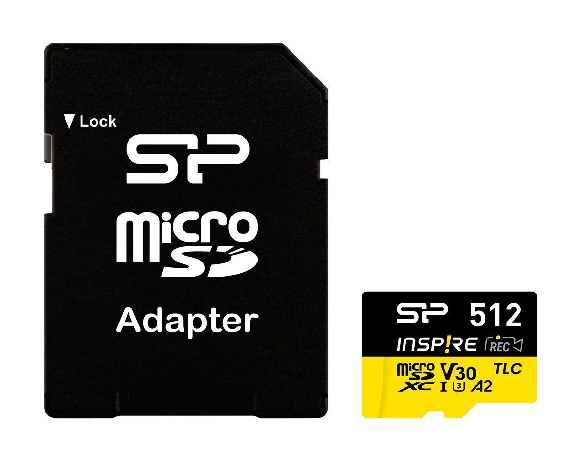 ILICON POWER κάρτα μνήμης microDXC Inspire, 512GB, UH-I U3 A1 V30 8916