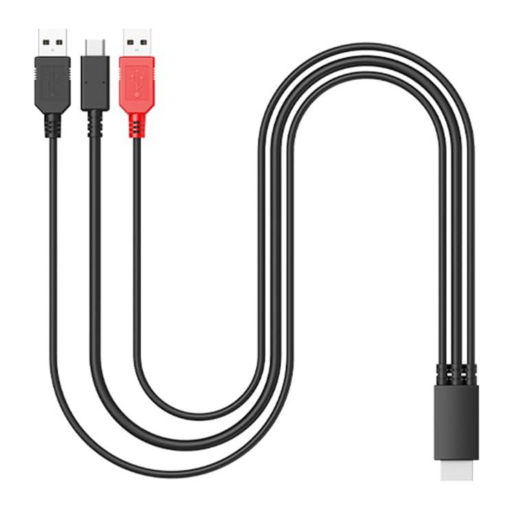 XP-PEN HDMI σε USB-C & 2x USB για ταμπλέτα σχεδίασης, 1.5m, μαύρο 9480 - Image 5