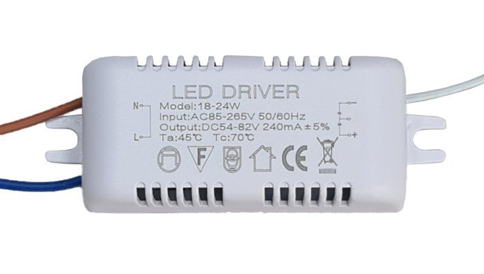 LED Driver , 18-24W, 3x2x8cm 5085