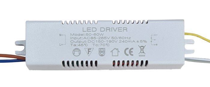 LED Driver , 50-60W, 3x2x12cm 5087