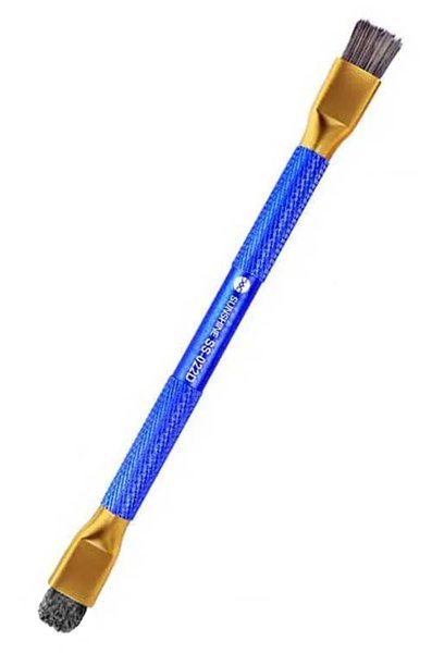 SUNSHINE εργαλείο καθαρισμού  για επισκευές κινητών, 2x βούρτσες 6156