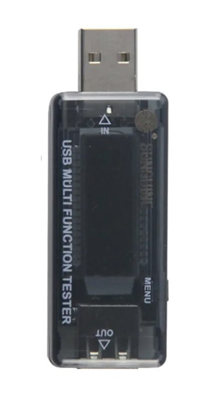 SUNSHINE USB tester φόρτισης , V/A/Time/mAh 4453