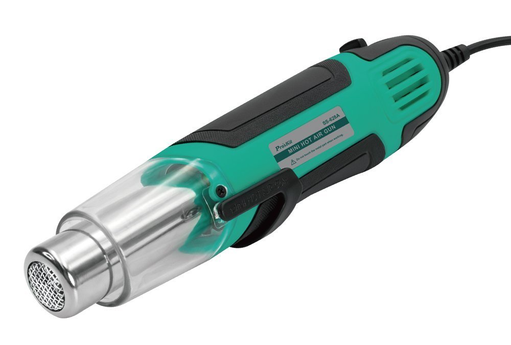 PROSKIT μίνι πιστόλι θερμού αέρα , 250/500W, 350/500 °C 6487