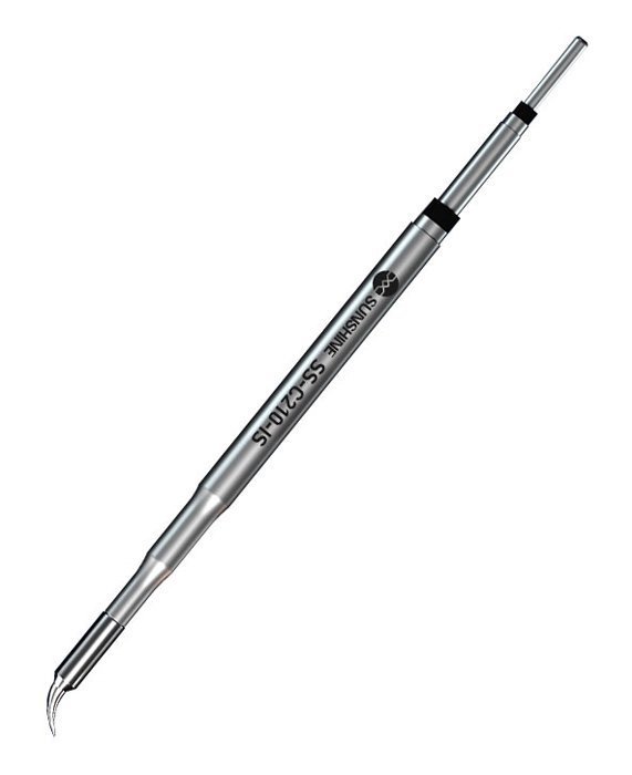 SUNSHINE soldering iron tip  τύπου IS, για T210, 80mm 4442