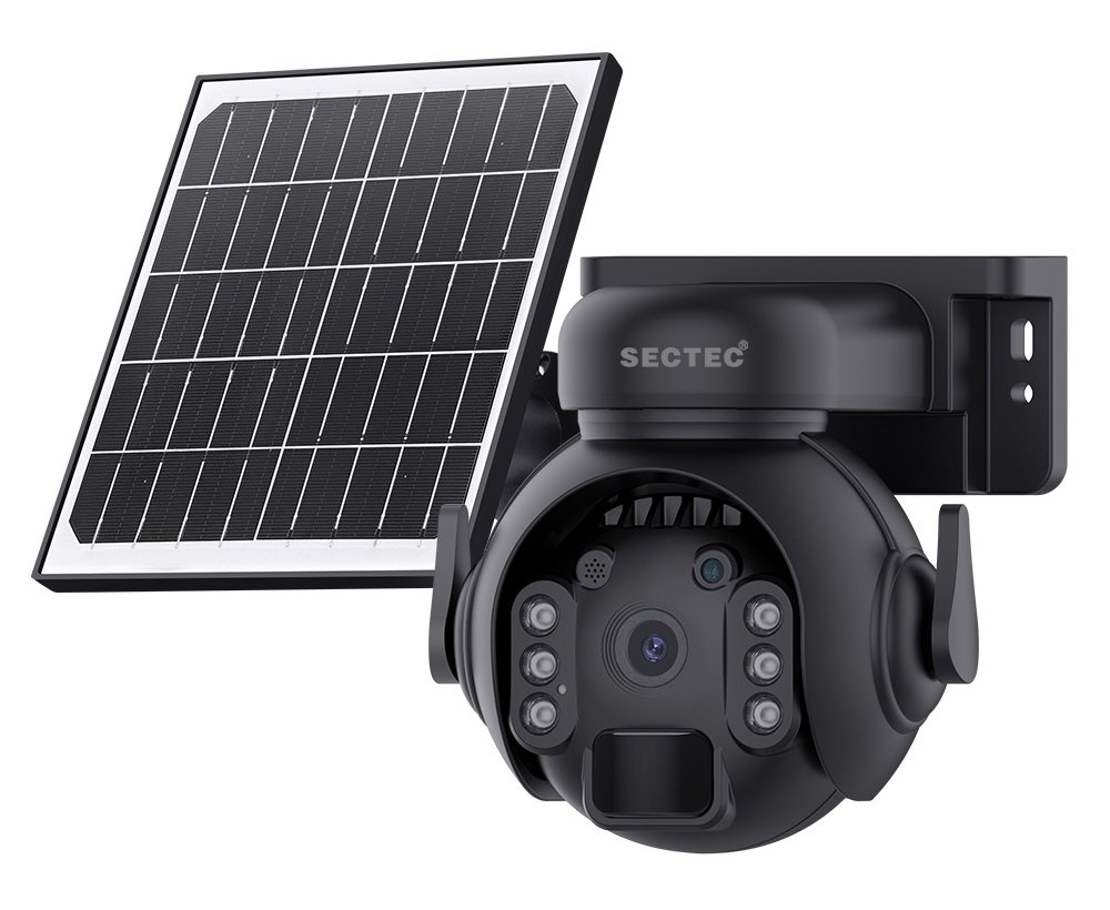 SECTEC smart ηλιακή κάμερα , 3MP, 4G, SD, PTZ, IP65 8962