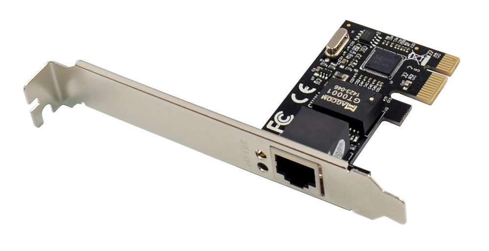 POWERTECH κάρτα επέκτασης PCIe σε 1x RJ45 , 1000Mbps, RTL8111C 8846