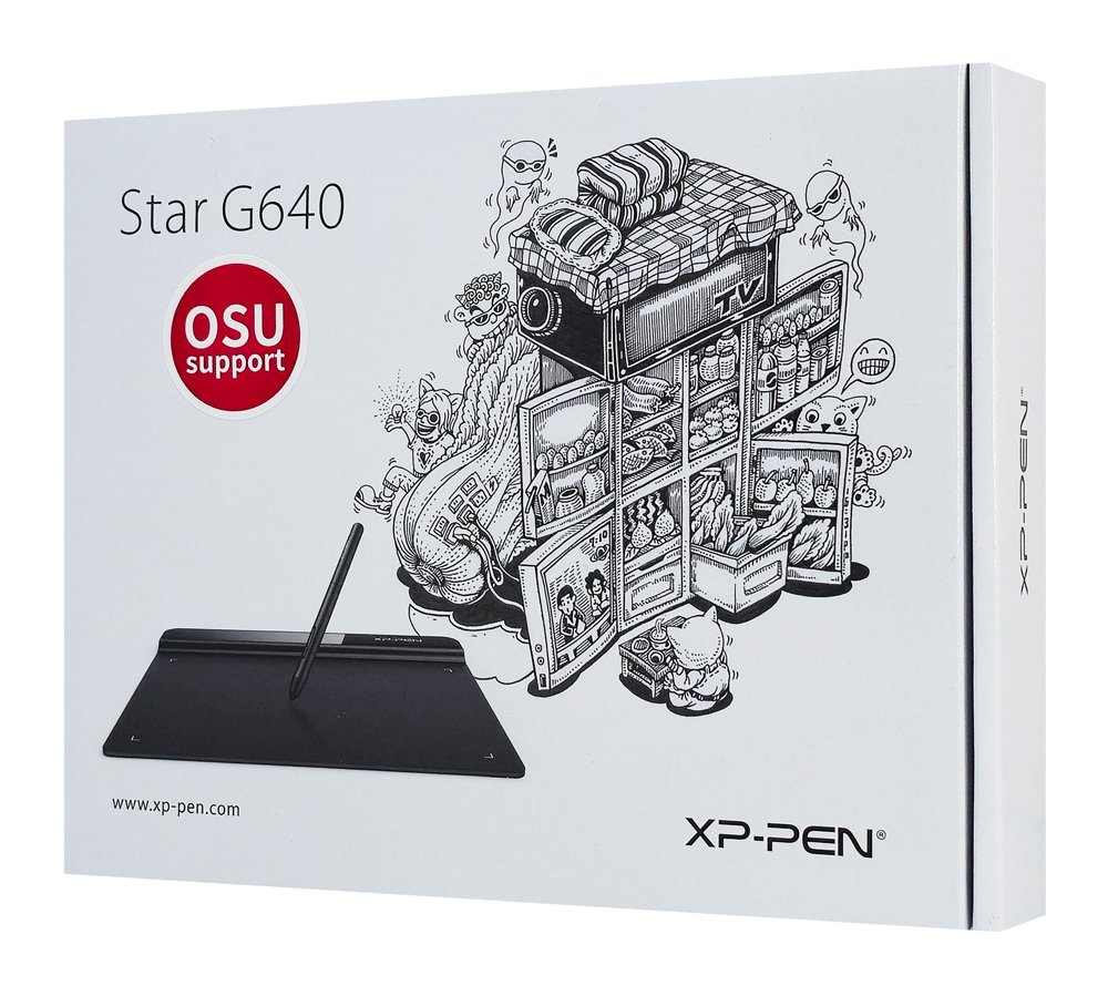 XP-PEN ταμπλέτα σχεδίασης με γραφίδα tar G640, 152.4x101.6mm, μαύρο 9470 - Image 7