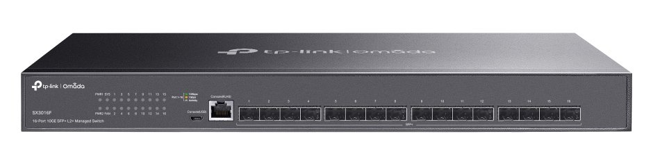 TP-LINK L2+ managed switch , 16x 10Gbps SFP+ θύρες, V1.20