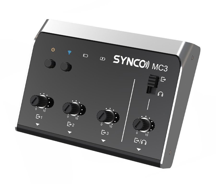 SYNCO μίκτης ήχου MC3-LITE, 4 καναλιών, Bluetooth, 500mAh, γκρι 4865