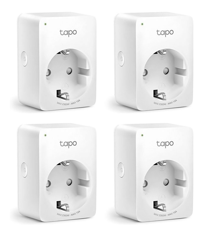 TP-LINK smart αντάπτορας ρεύματος , Wi-Fi, ΒΤ, 4τμχ, Ver. 1.0 1604