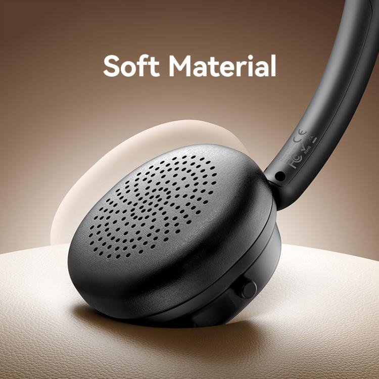 USAMS headphones SR01, ασύρματα, ANC, Φ40mm, 350mAh, μαύρα - Image 6