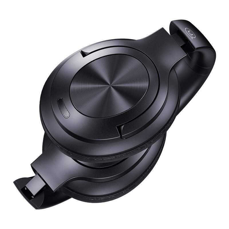 USAMS headphones YH21, ασύρματα & ενσύρματα, Φ40mm, 500mAh, μαύρα 8064 - Image 6