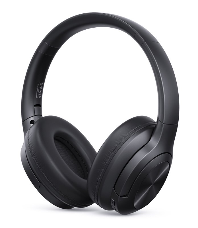 USAMS headphones YH21, ασύρματα & ενσύρματα, Φ40mm, 500mAh, μαύρα 8064