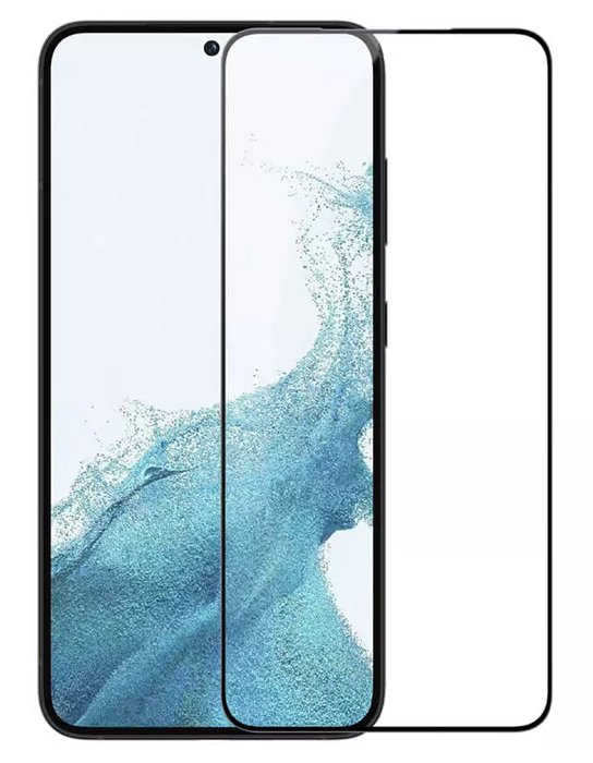 POWERTECH tempered glass 5D για Samsung Galaxy S23, fingerprint glue 4705