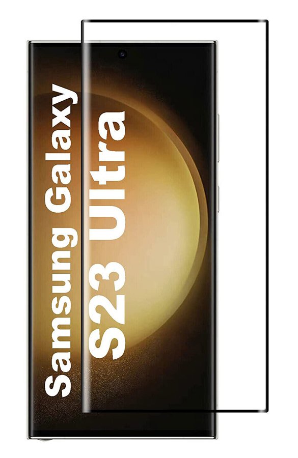 tempered glass 3D gia Samsung S23 Ultra, full glue 4707 S23 Series