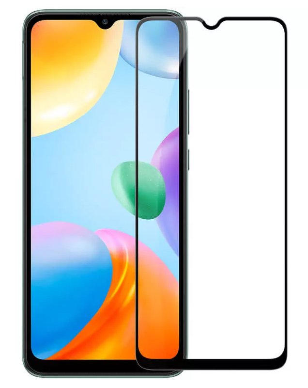 POWERTECH tempered glass 5D για Xiaomi Redmi 10C, full glue 5382
