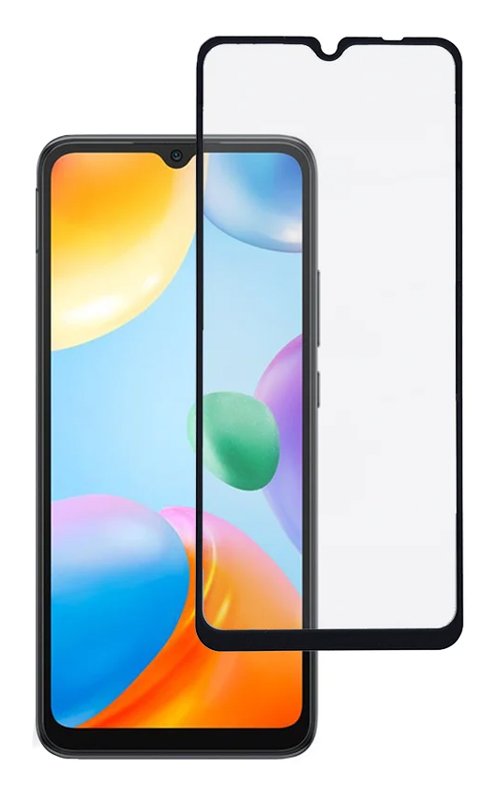 POWERTECH tempered glass 5D  για Xiaomi Redmi 12C, full glue 5519