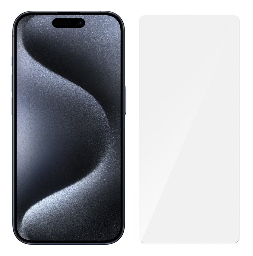 POWERTECH tempered glass 2.5D  για iPhone 15 Pro 5522