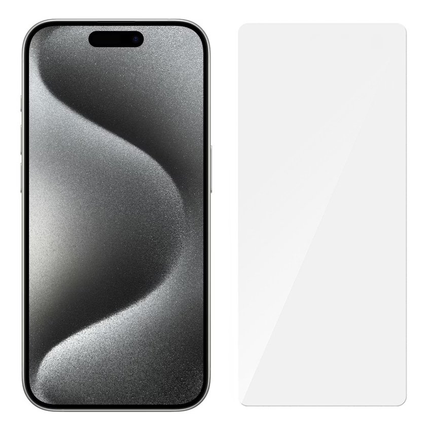 POWERTECH tempered glass 2.5D για iPhone 15 Pro Max 5523