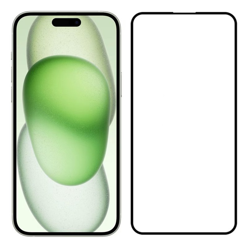 POWERTECH tempered glass 5D για iPhone 15 Plus, full glue 5525