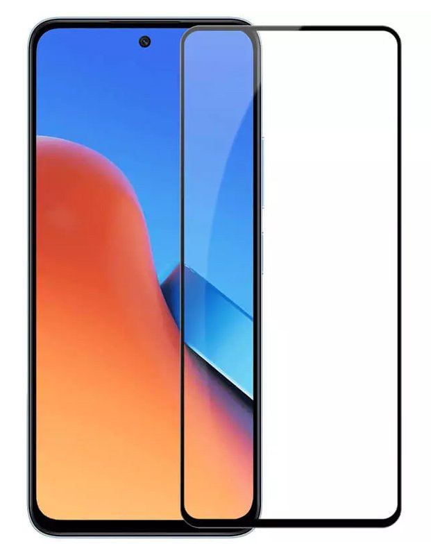POWERTECH tempered glass 5D για Xiaomi Redmi 12, full glue 6088