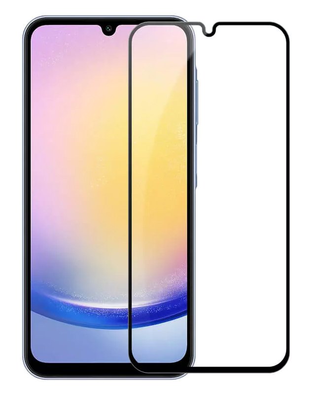 POWERTECH tempered glass 5D  για Samsung A25 5G, full glue 6927
