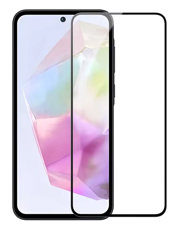 POWERTECH tempered glass 5D  για Samsung A35 5G, full glue 6930