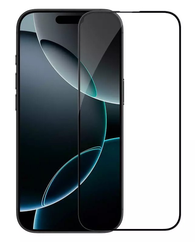 POWERTECH tempered glass 5D για iPhone 16 Pro, full glue 7654