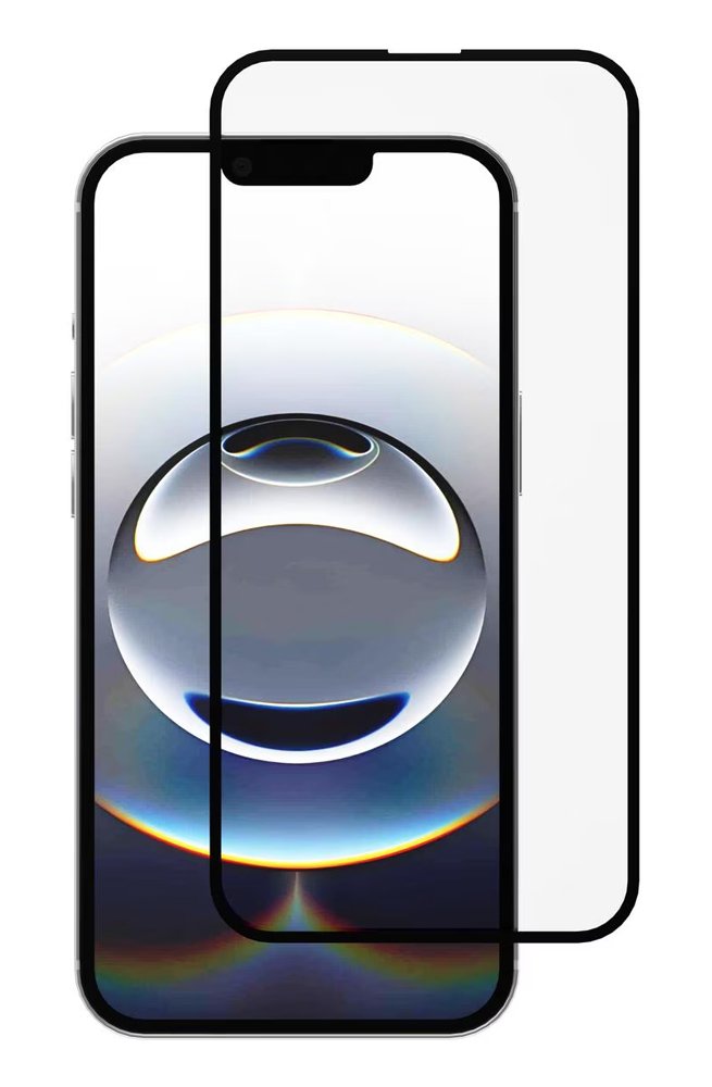 POWERTECH tempered glass 5D για iPhone 16e, full glue 8953