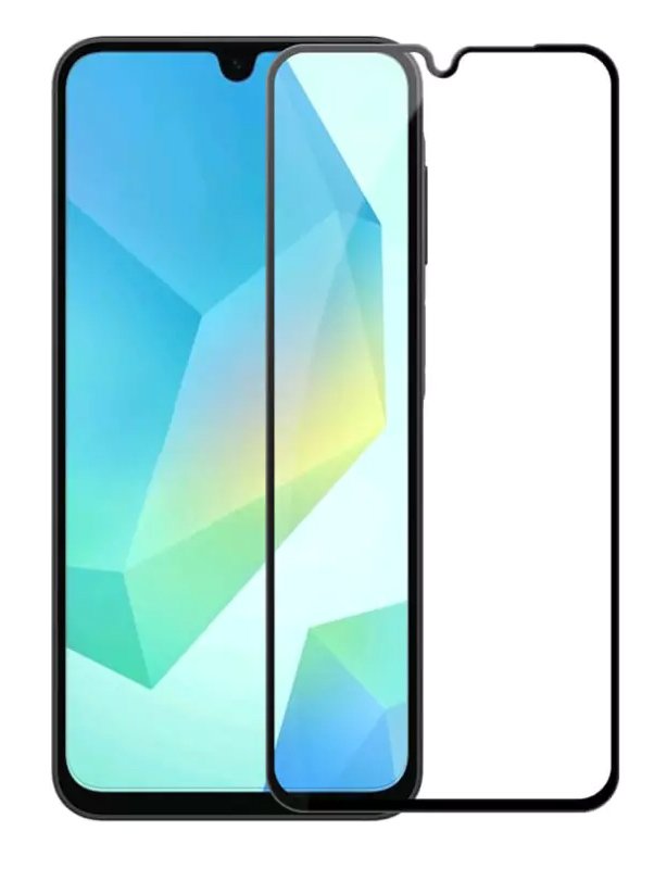 POWERTECH tempered glass 5D για Samsung A16, full glue 8967
