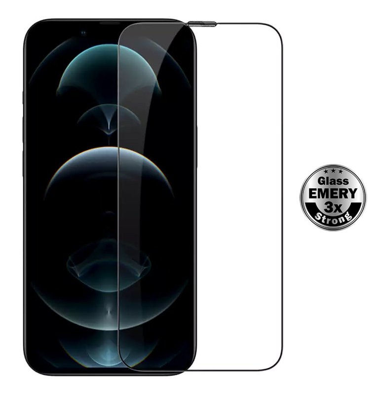 POWERTECH tempered glass Emery 5D  για iPhone 14, full glue 9018